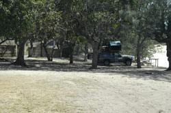 Barra lighthouse camping Mozambique