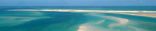 Azure Indian Ocean  between Bazaruti and Benguerra Islands Mozambique