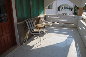 Balcony at Complexo caracol Pemba Mozambique