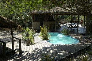 Swimming pool at Praia do Sol Beline