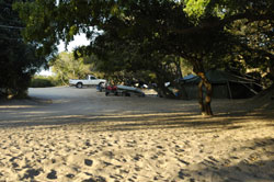 Palmeiras camping place Beline Mozambique