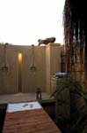 Outside shower