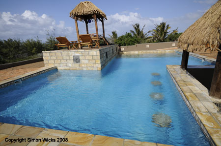 Bali Hai Lodge at Barra near Inhambane in Mozambique