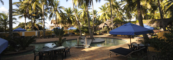 Barra Lodge near Inhambane in Mozambique