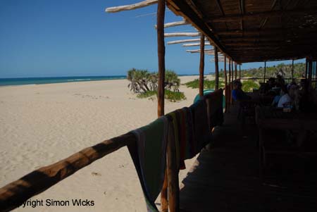 Self Catering at Barra near Inhambane Mozambique