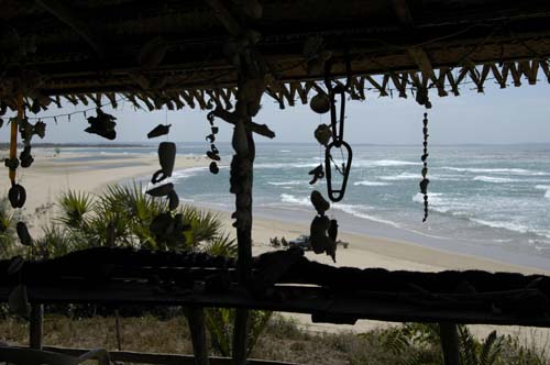 Barra Lighthouse Camping near Inhambane Mozambique