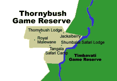 Thornybush Reserve Map